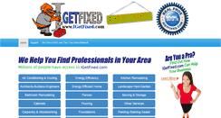 Desktop Screenshot of igetfixed.com